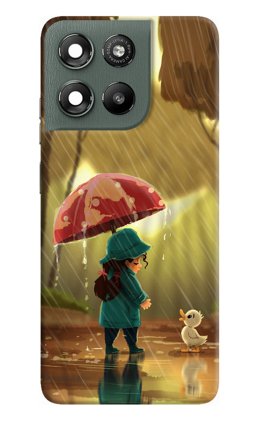 Rainy Day Moto G67 Power 5G Hard Case Back Cover by Casekaro