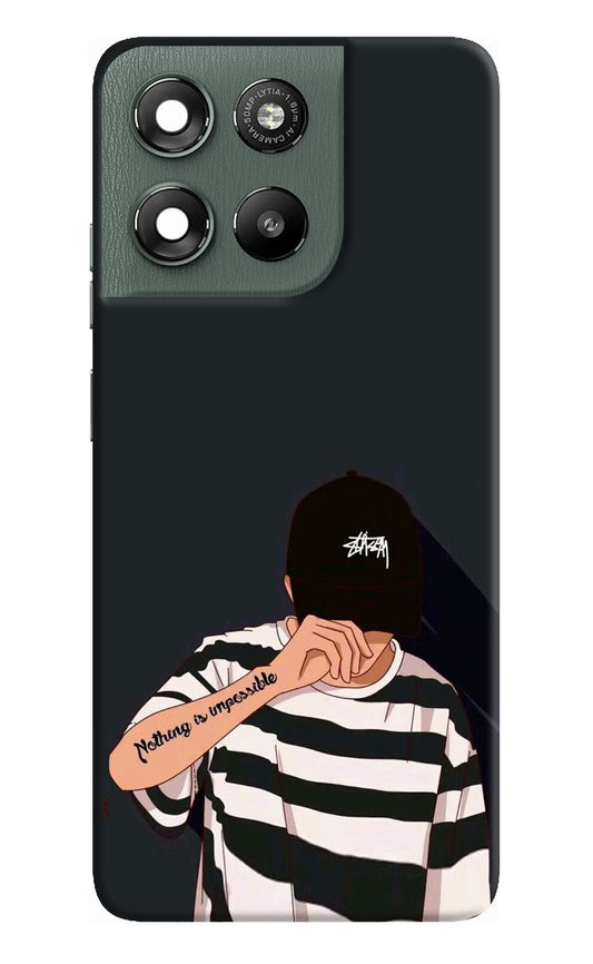Aesthetic Boy Moto G67 Power 5G Hard Case Back Cover by Casekaro