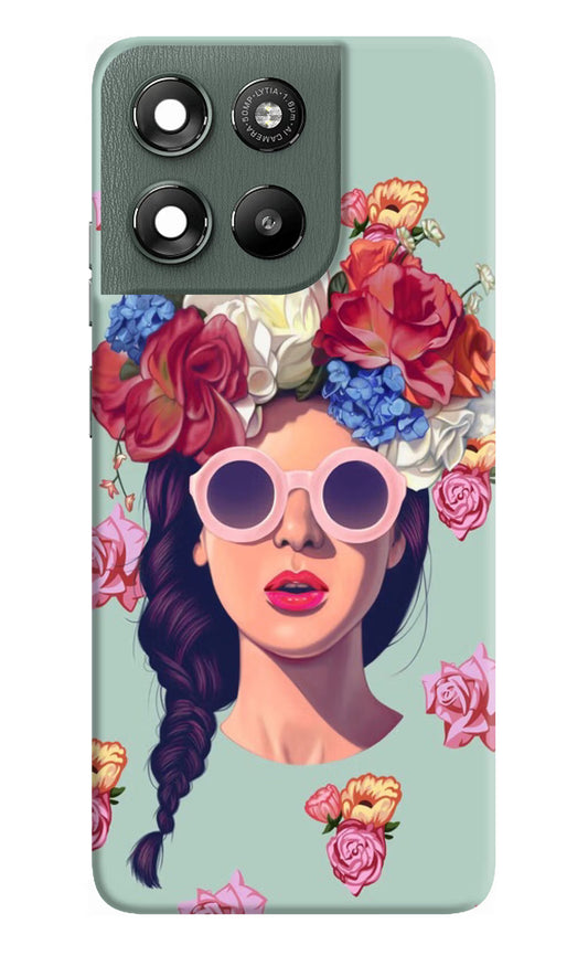 Pretty Girl Moto G67 Power 5G Hard Case Back Cover by Casekaro