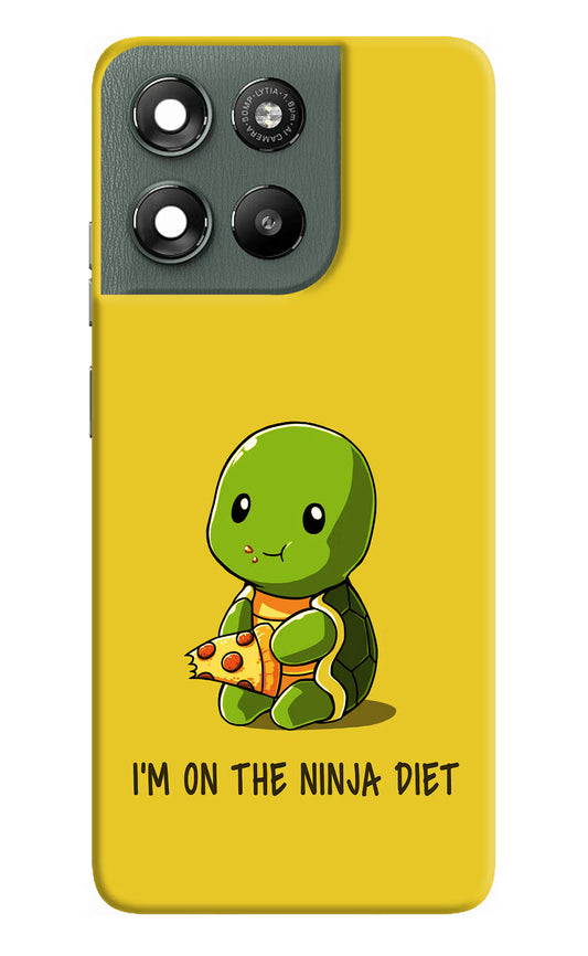 I'm on Ninja Diet Moto G67 Power 5G Hard Case Back Cover by Casekaro