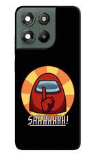Among Us Shhh! Moto G67 Power 5G Hard Case Back Cover by Casekaro