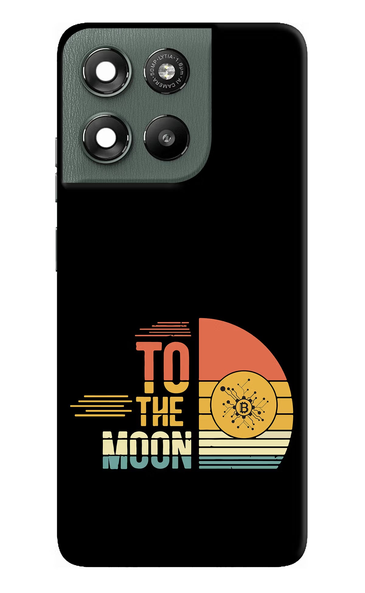 To the Moon Moto G67 Power 5G Hard Case Back Cover by Casekaro