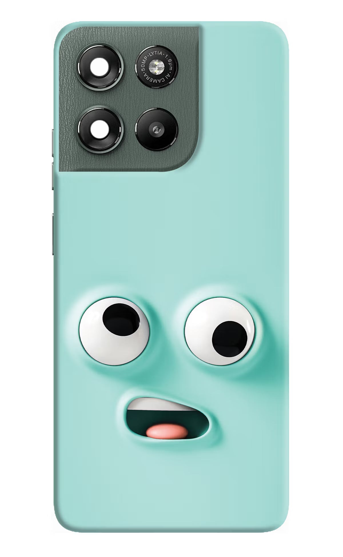 Funny Cartoon Moto G67 Power 5G Hard Case Back Cover by Casekaro