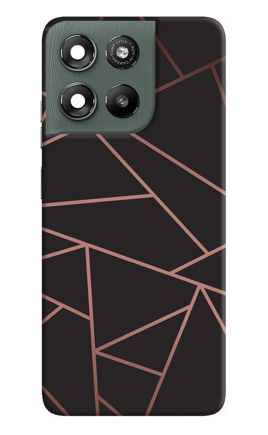 Geometric Pattern Moto G67 Power 5G Hard Case Back Cover by Casekaro