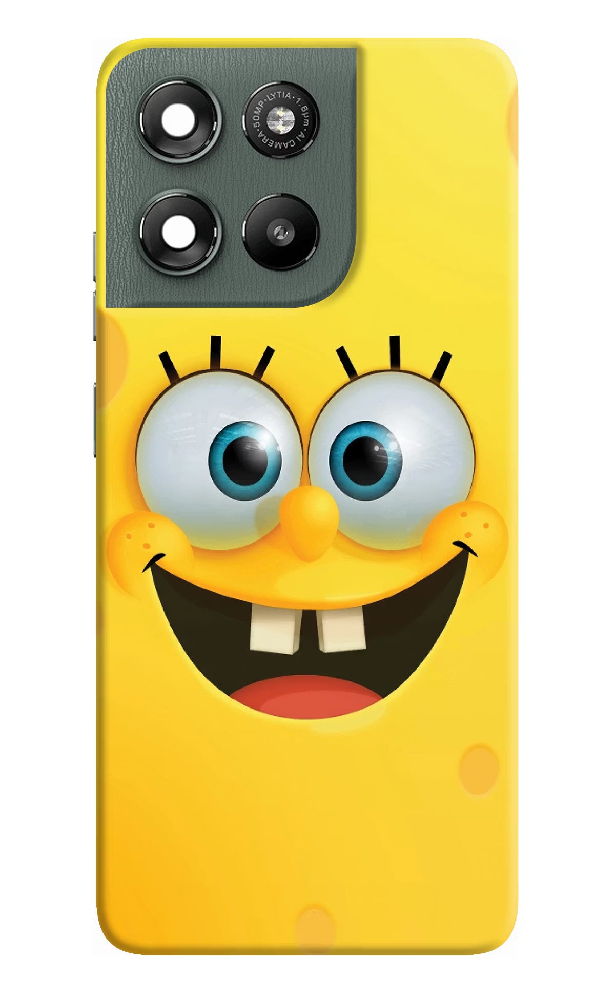 Sponge 1 Moto G67 Power 5G Hard Case Back Cover by Casekaro