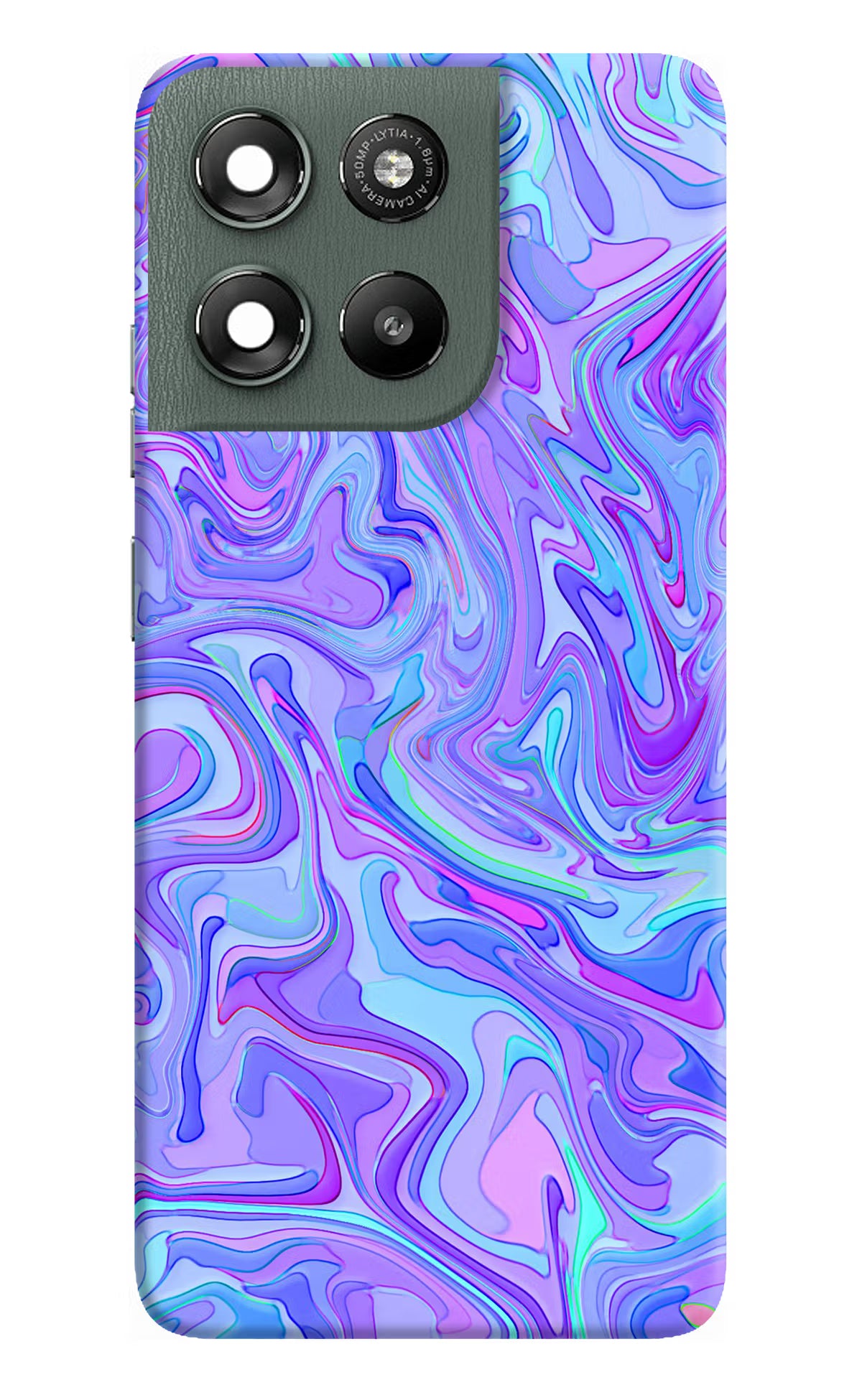 Glitter Moto G67 Power 5G Hard Case Back Cover by Casekaro