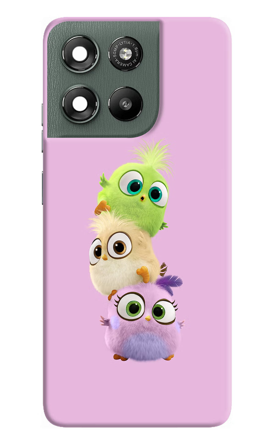 Cute Little Birds Moto G67 Power 5G Back Cover, Hard case