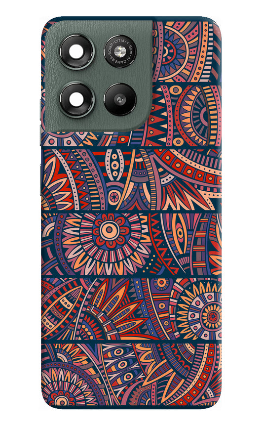 African Culture Design Moto G67 Power 5G Hard Case Back Cover by Casekaro