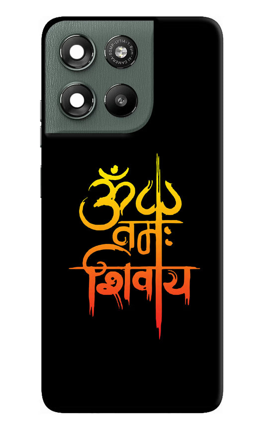 Om Namah Shivay Moto G67 Power 5G Hard Case Back Cover by Casekaro