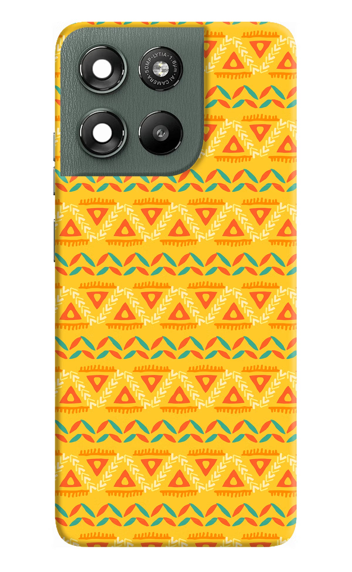 Tribal Pattern Moto G67 Power 5G Hard Case Back Cover by Casekaro
