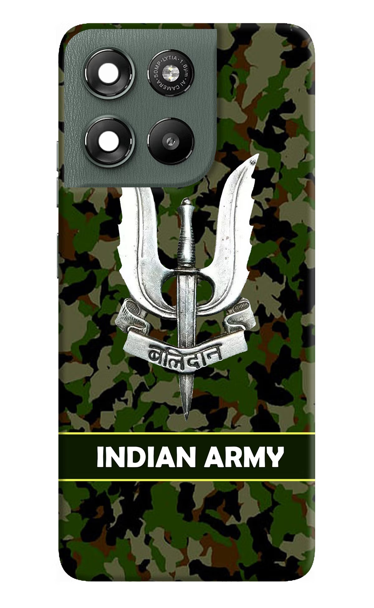 Balidan Indian Logo Moto G67 Power 5G Hard Case Back Cover by Casekaro
