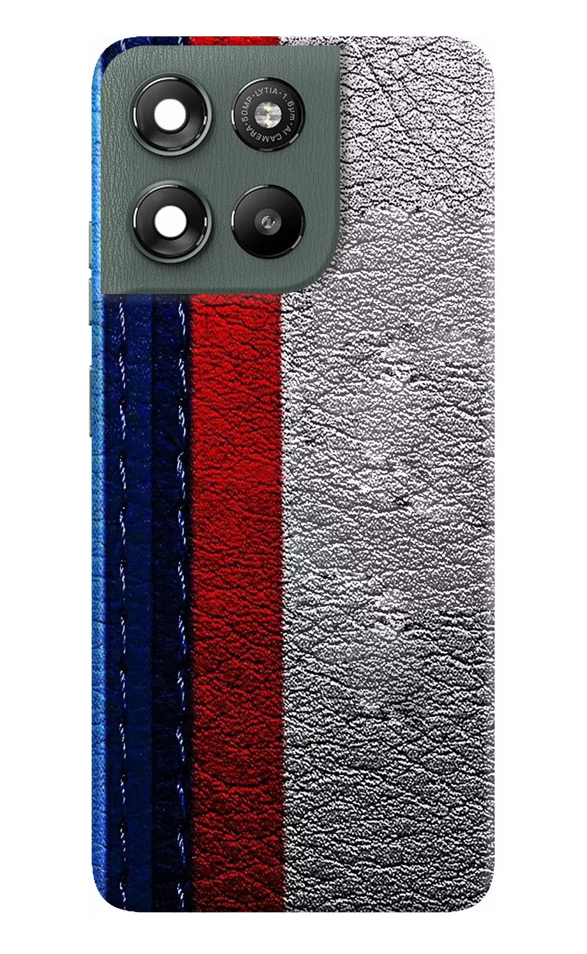 BMW Stripes Moto G67 Power 5G Hard Case Back Cover by Casekaro