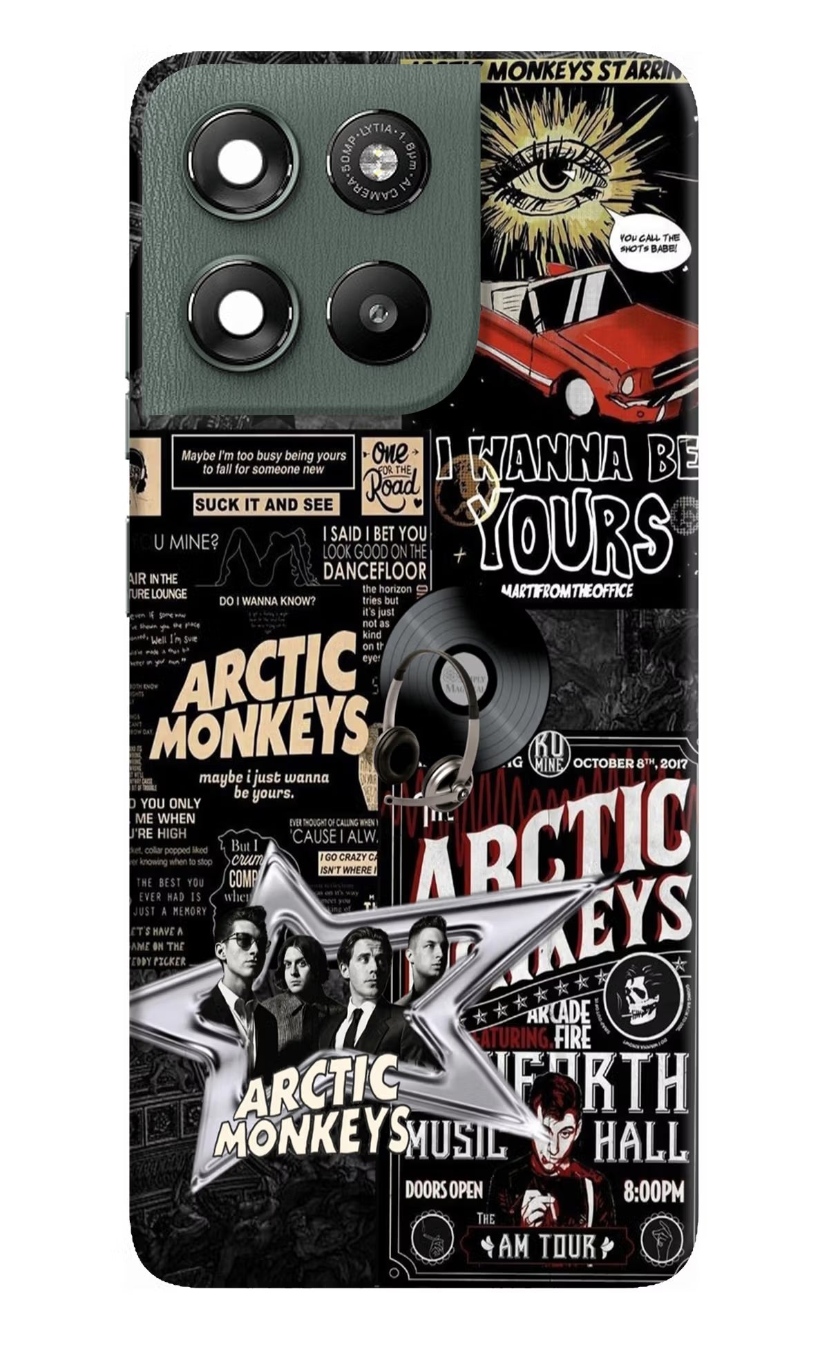 Arctic Monkeys Moto G67 Power 5G Hard Case Back Cover by Casekaro