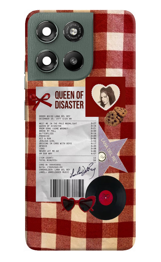 Queen of Disaster Moto G67 Power 5G Hard Case Back Cover by Casekaro