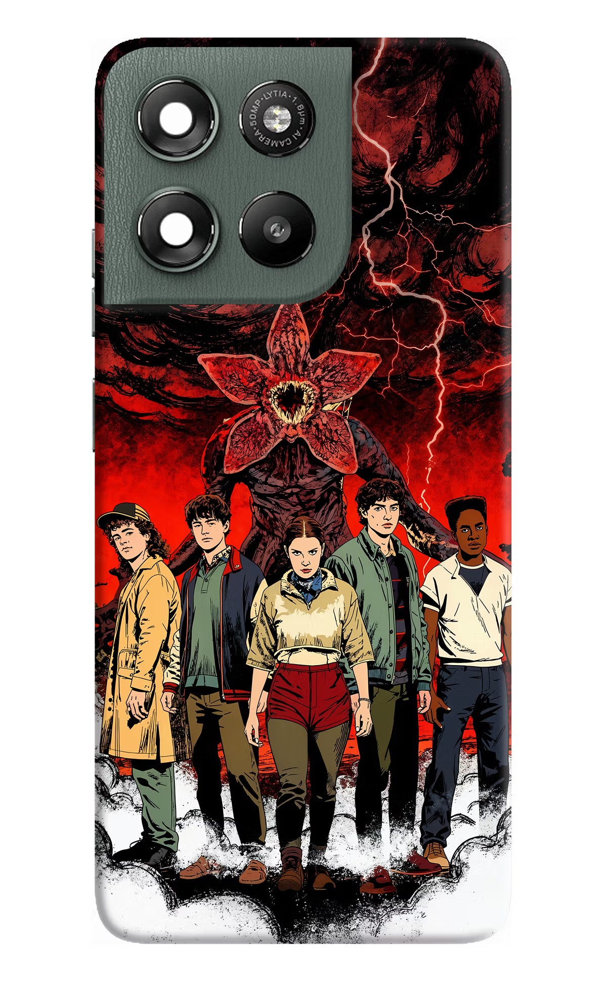 Ordinary Things Characters Moto G67 Power 5G Hard Case Back Cover by Casekaro