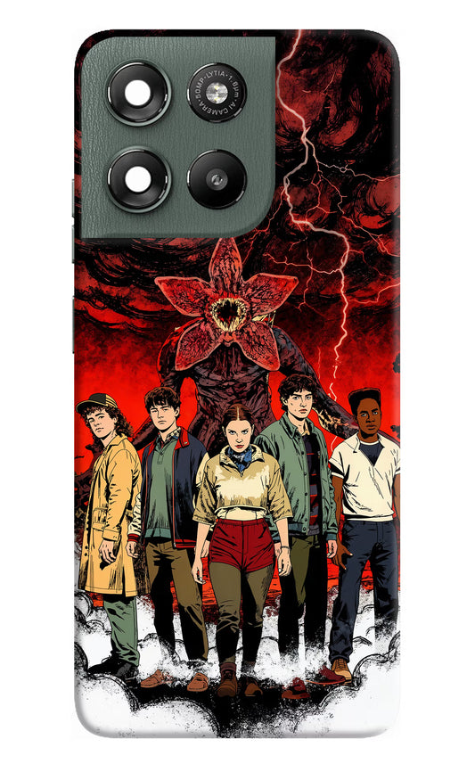 Ordinary Things Characters Moto G67 Power 5G Hard Case Back Cover by Casekaro