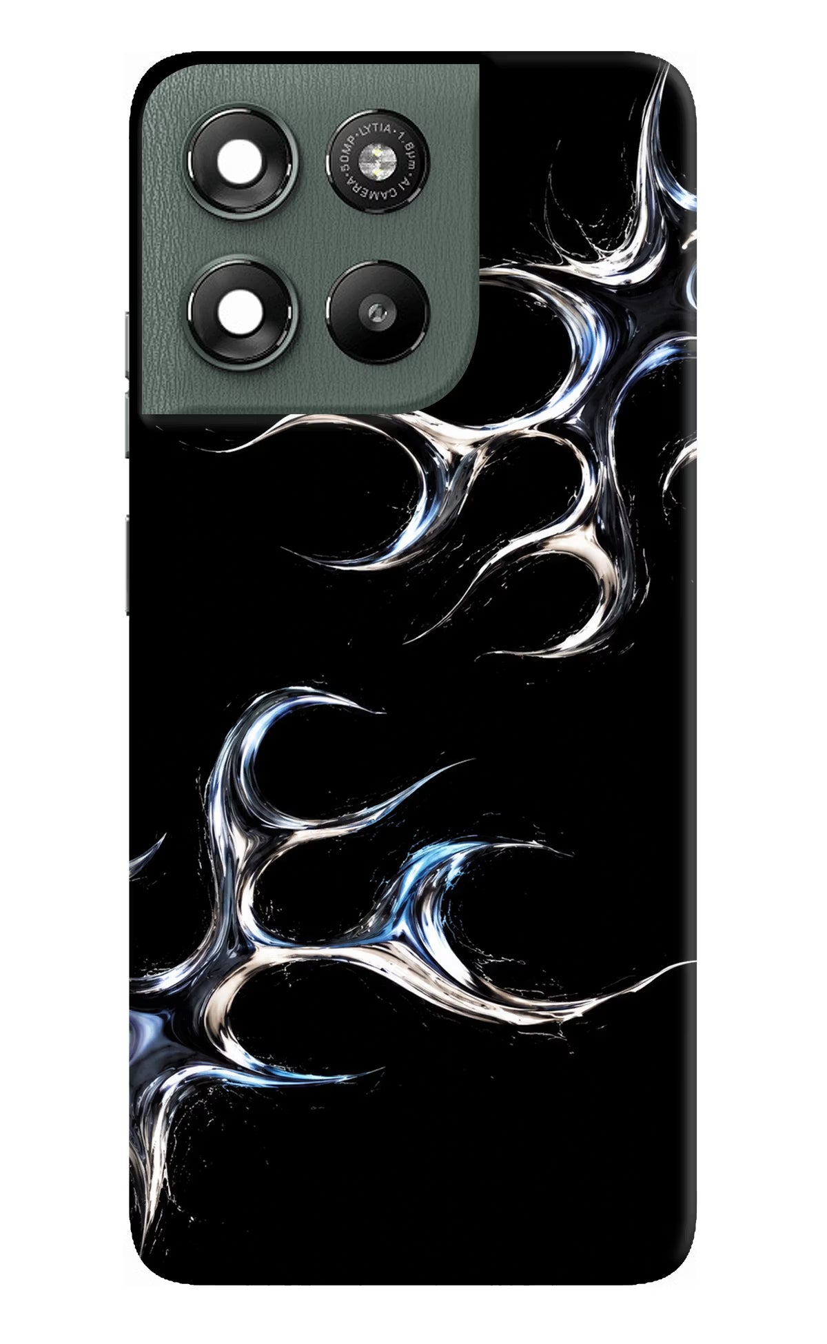 Chrome Tribal Moto G67 Power 5G Hard Case Back Cover by Casekaro