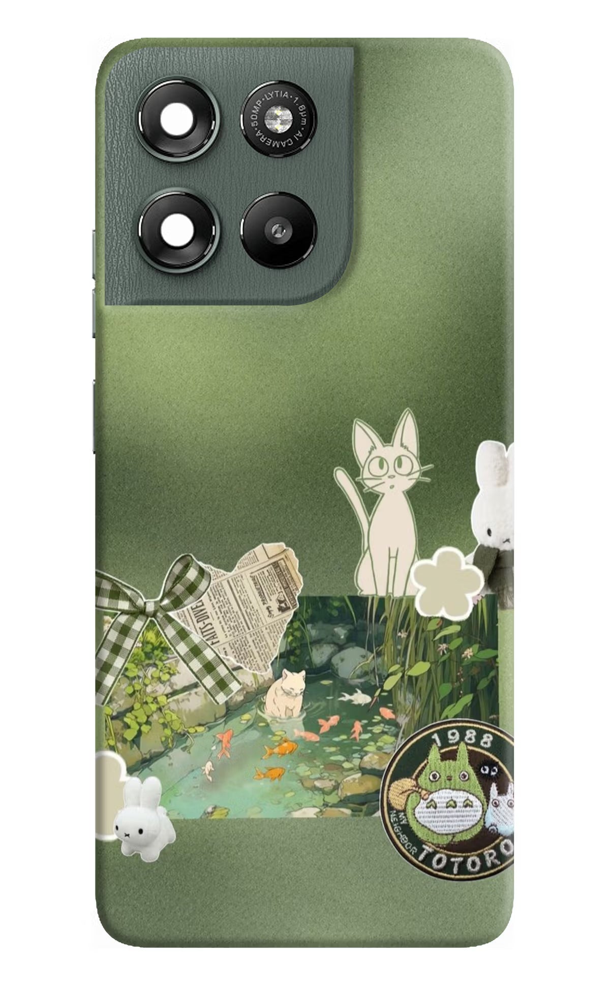 Aesthetic anime Moto G67 Power 5G Back Cover