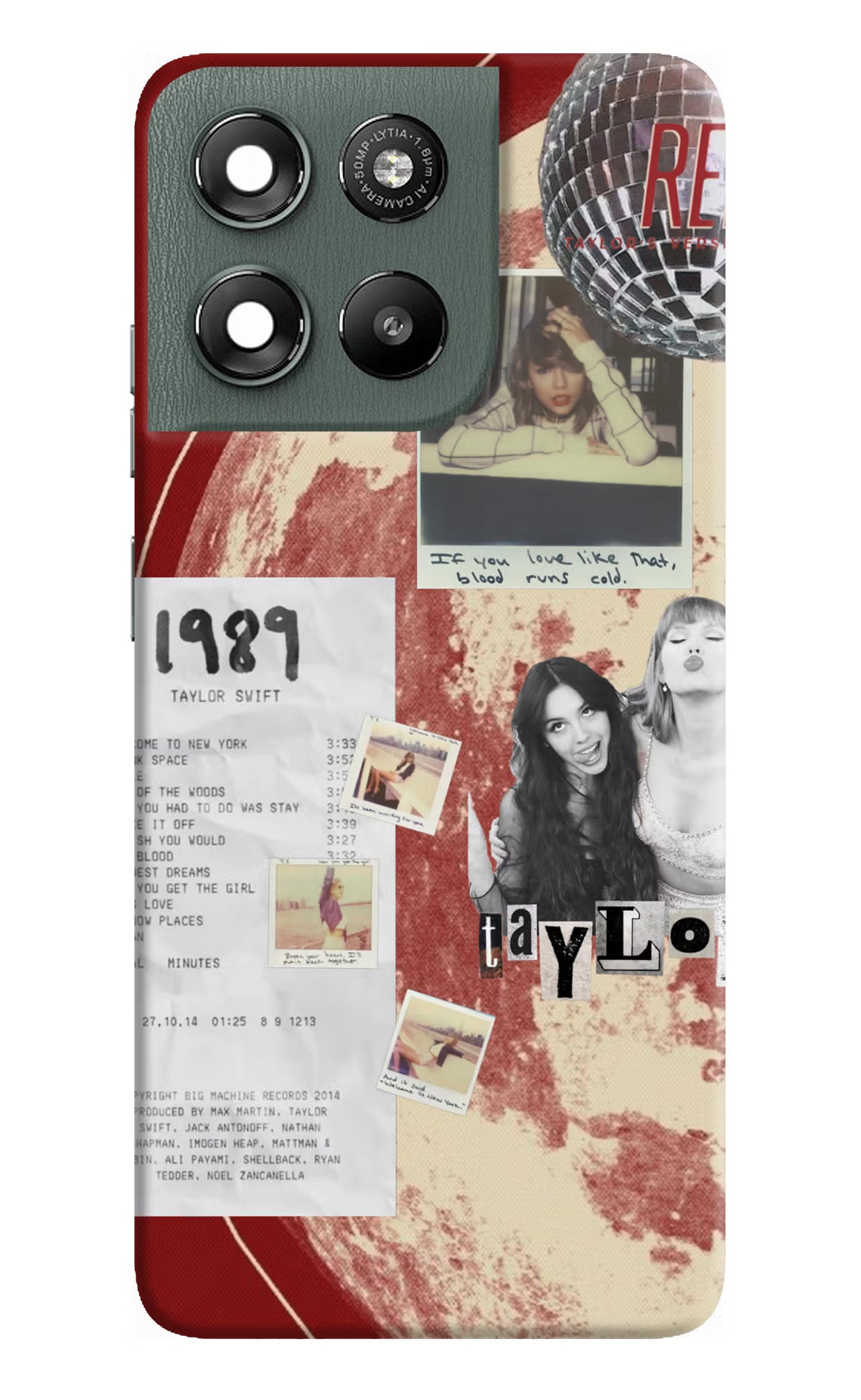 Taylor Swift Moto G67 Power 5G Back Cover