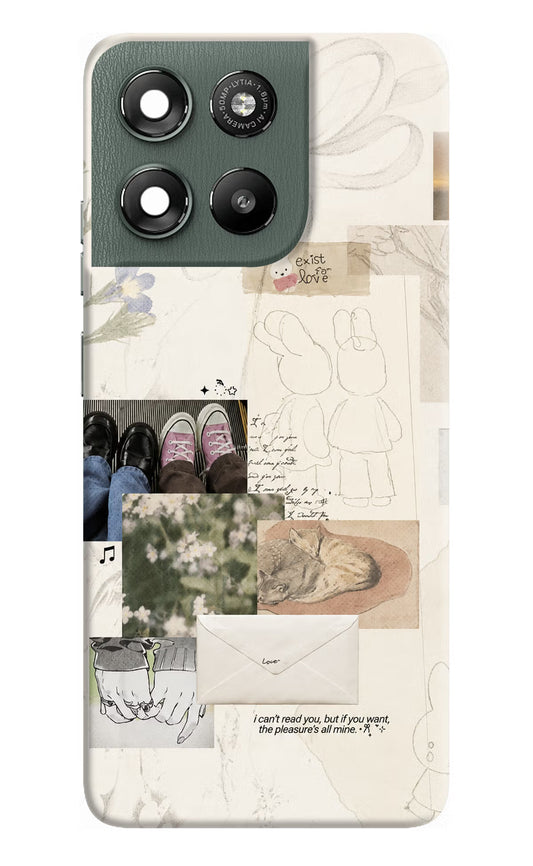 Soft Aesthetic Moto G67 Power 5G Hard Case Back Cover by Casekaro