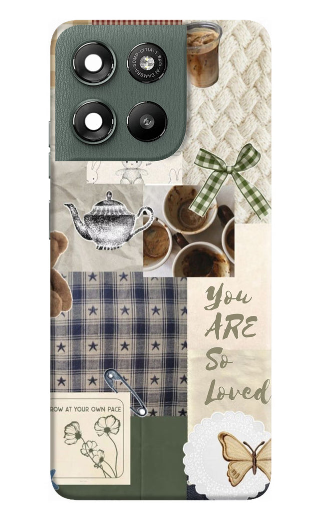 Cookie Moto G67 Power 5G Hard Case Back Cover by Casekaro