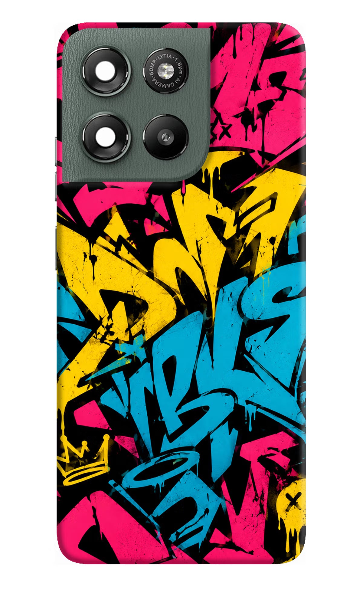 Graffiti Vibe Moto G67 Power 5G Back Cover