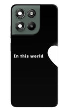 This World Moto G67 Power 5G Hard Case Back Cover by Casekaro