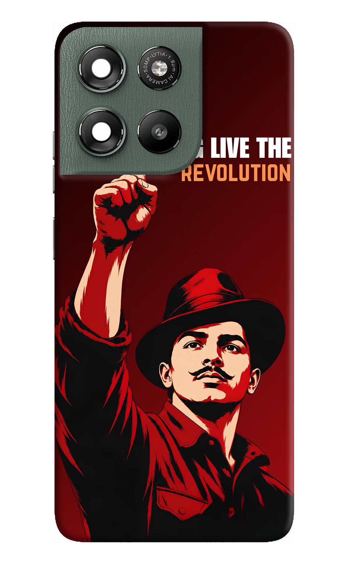 Bhagat Singh Revolution Moto G67 Power 5G Back Cover