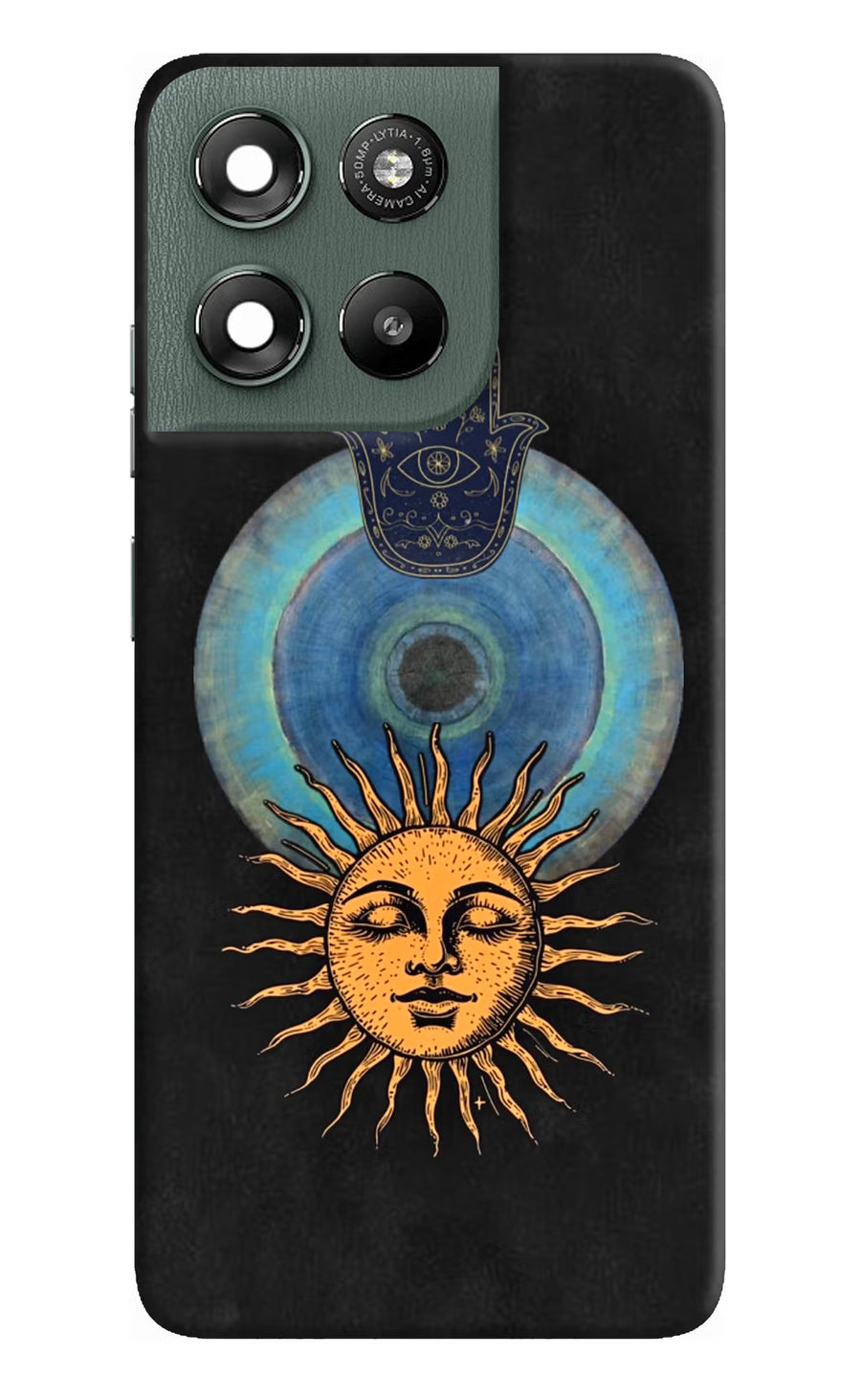 Divine Sun Moto G67 Power 5G Back Cover, Hard case