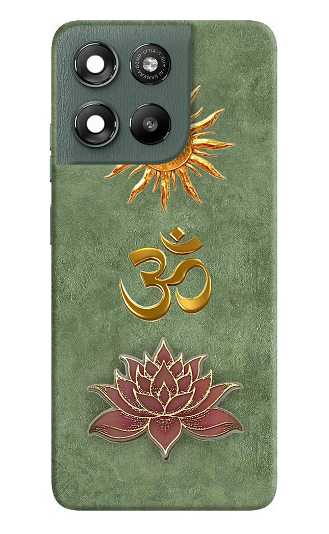 Om & Lotus Moto G67 Power 5G Back Cover