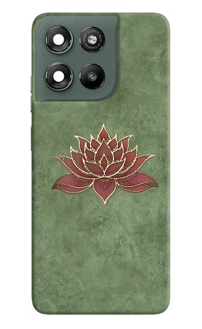 Lotus Grace Moto G67 Power 5G Hard Case Back Cover by Casekaro