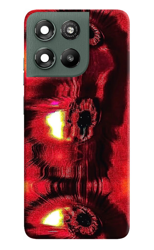 Fire Eye Moto G67 Power 5G Hard Case Back Cover by Casekaro