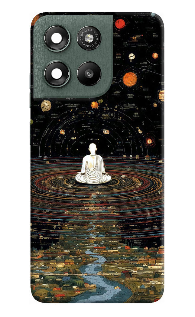 Space Monk Moto G67 Power 5G Hard Case Back Cover by Casekaro