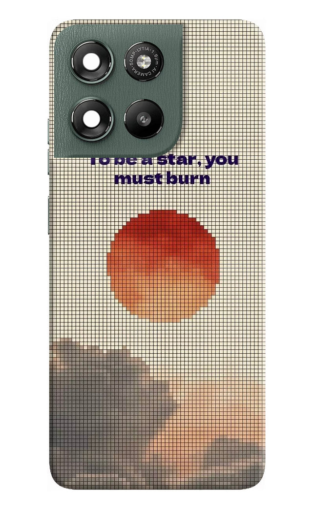 Pixel Sun Moto G67 Power 5G Hard Case Back Cover by Casekaro