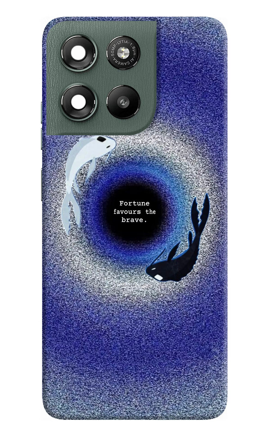 Dark Koi Moto G67 Power 5G Back Cover, Hard case