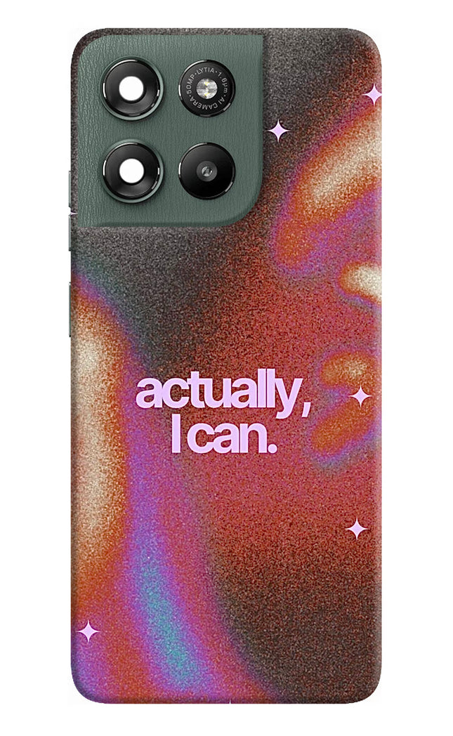 Pink Aura Moto G67 Power 5G Hard Case Back Cover by Casekaro