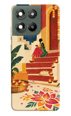 Diwali Rangoli Moto G67 Power 5G Hard Case Back Cover by Casekaro