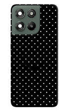 White Dots Moto G67 Power 5G Pop Case by Casekaro