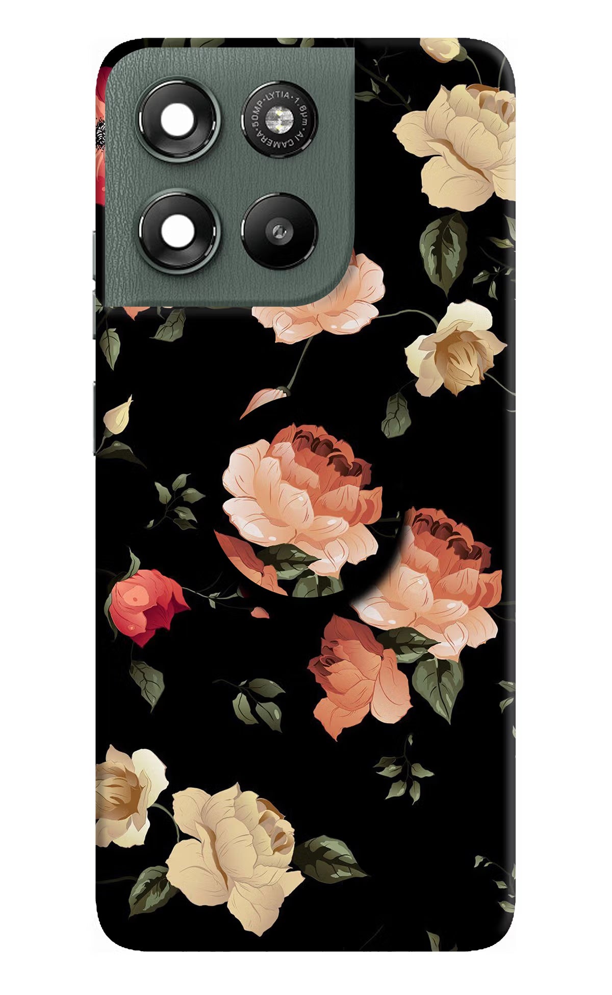 Flowers Moto G67 Power 5G Pop Case by Casekaro
