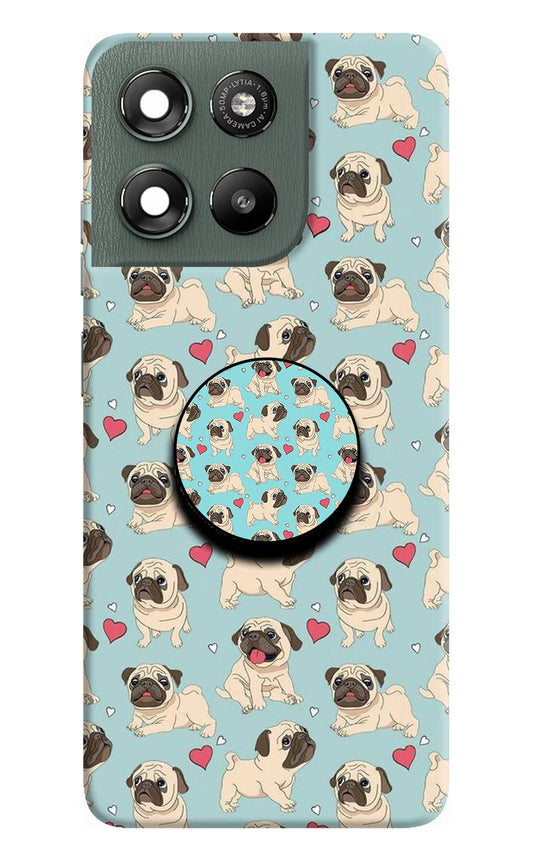 Pug Dog Moto G67 Power 5G Pop Case by Casekaro