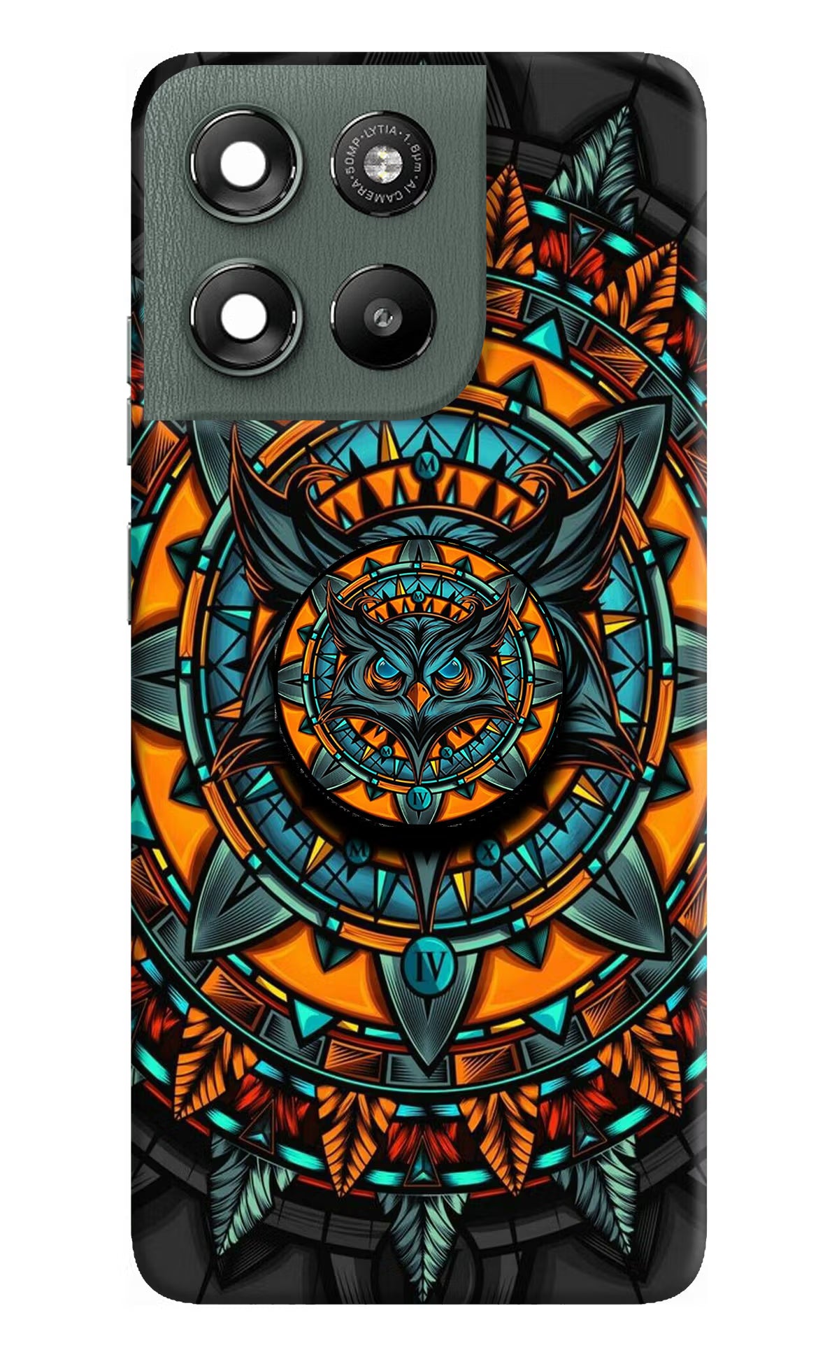Angry Owl Moto G67 Power 5G Pop Case by Casekaro