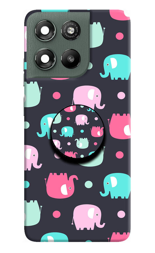 Baby Elephants Moto G67 Power 5G Pop Case by Casekaro