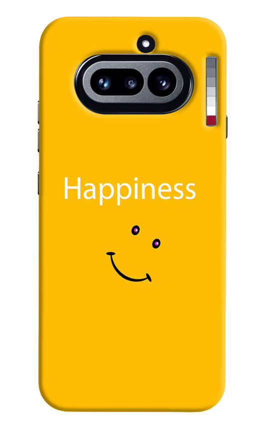 Happiness With Smiley Nothing Phone 4a Hard Case Back Cover by Casekaro