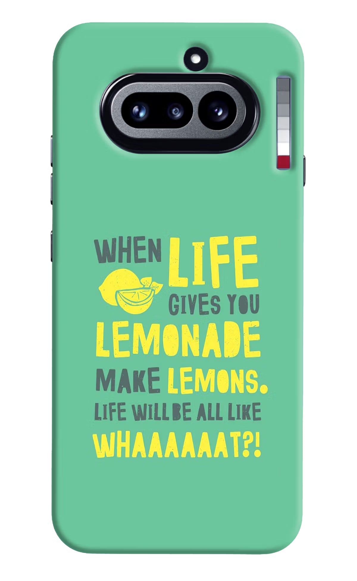 Quote Nothing Phone 4a Hard Case Back Cover by Casekaro