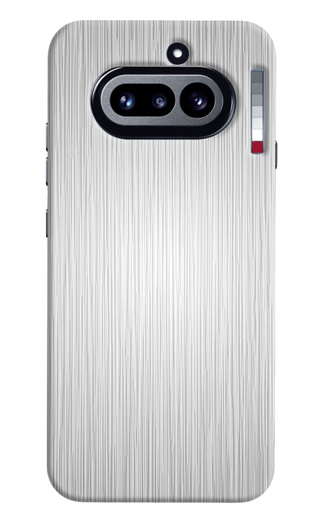 Wooden Grey Texture Nothing Phone 4a Hard Case Back Cover by Casekaro