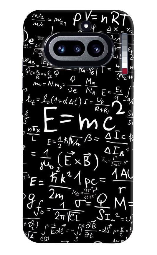 Physics Formula Nothing Phone 4a Hard Case Back Cover by Casekaro