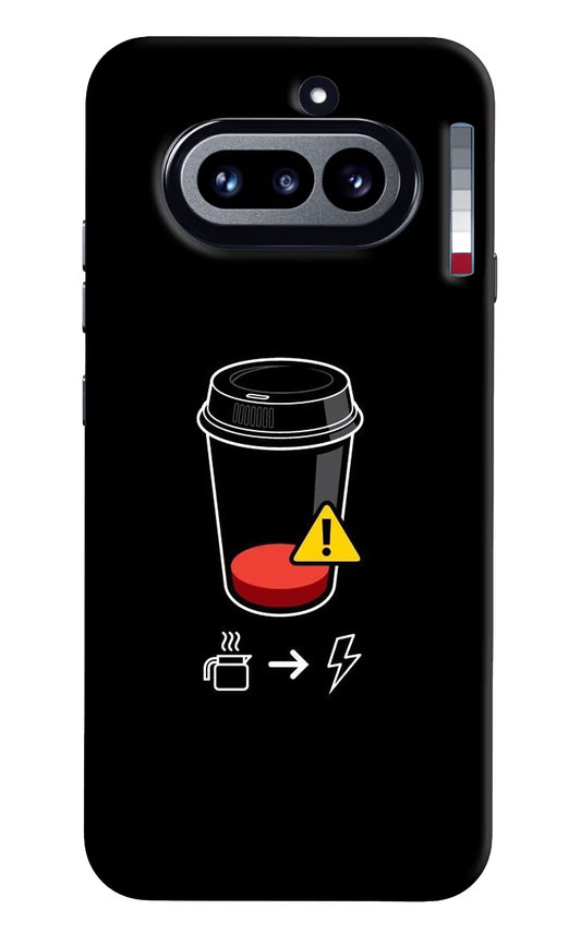 Coffee Nothing Phone 4a Hard Case Back Cover by Casekaro