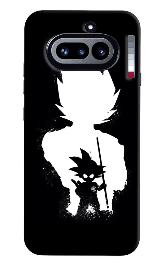 Goku Shadow Nothing Phone 4a Hard Case Back Cover by Casekaro
