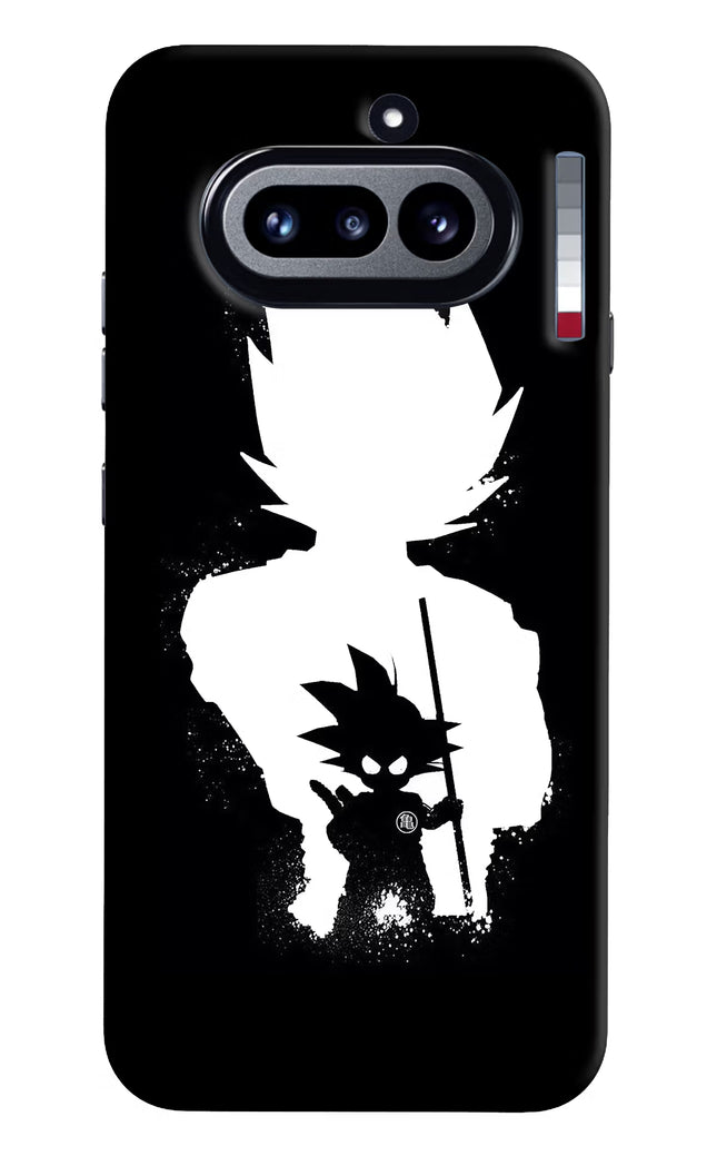 Goku Shadow Nothing Phone 4a Hard Case Back Cover by Casekaro
