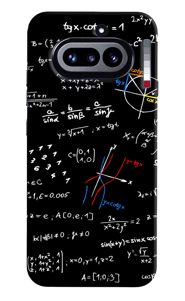 Mathematics Formula Nothing Phone 4a Hard Case Back Cover by Casekaro